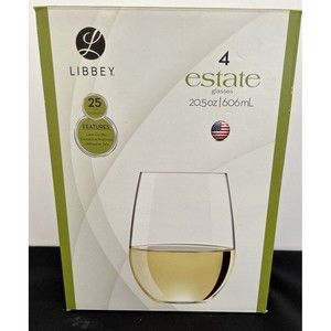 Libby 4 Estate Glasses 20.5 oz